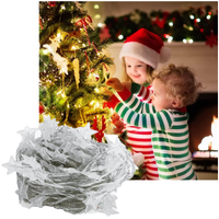 DA324B LAMPKI CHOINKOWE LED 3M GWIAZDKI