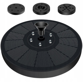 Solarna FONTANNA z Pompką do Oczka Wodnego LED RGB 150L/h ZD70G