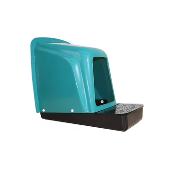 Gniazdo lęgowe dla kur niosek z pochyleniem – budka do znoszenia jaj, czyste jajka, automatyczny zsuw