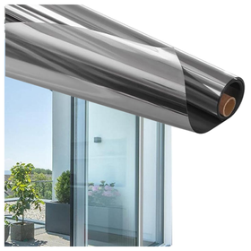 Folia lustro weneckie na okno 80×100 cm – samoprzylepna, UV, termo