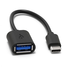Kabel przejściówka USB-A na USB-C 60W 10Gb/s – szybkie ładowanie PD, długość 19 cm
