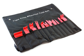 ŚCIĄGACZE TAPICERKI ZESTAW NARZĘDZI do demontażu czerwone AG559B