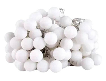 Ogrodowa GIRLANDA Świetlna IP44 Zewnętrzna 1000cm 100xLED biała ZD69D