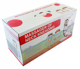 MASAŻER do Mięśni Karku i Pleców SHIATSU 16 pkt masujących czarny AG127C