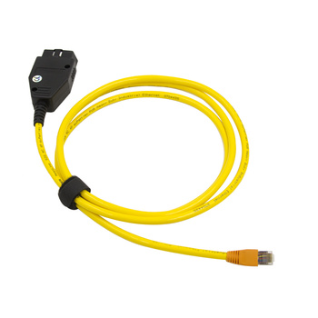 Kabel diagnostyczny BMW ENET OBD – kodowanie, programowanie, E-SYS, ISTA, INPA żółty