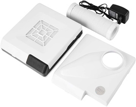 Profesjonalny pochłaniacz pyłu 60W z lampą LED – elastyczna rura 360°, filtr wymienny, manicure