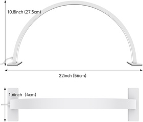 Profesjonalna lampa LED Moon 36W do salonu kosmetycznego, manicure, tatuażu