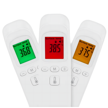 ermometr bezdotykowy na podczerwień LCD – szybki pomiar temperatury dzieci i dorosłych