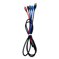 Uniwersalny kabel 4w1 1,2 m – USB-C, micro-USB, Lightning, szybkie ładowanie i transmisja danych