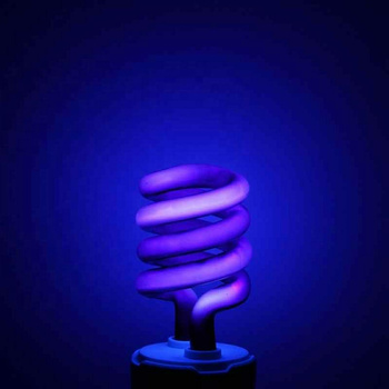 ŻARÓWKA Grzewcza UV Spiralna E27 15W 850lm czarna UV10A 