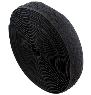 AG736B ORGANIZER TAŚMA RZEP 1M CZARNY