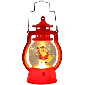 Świąteczny lampion LED – ozdoba, która rozświetli Twoje Boże Narodzenie czerwony DA320 