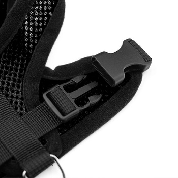 Szelki bezuciskowe dla psa lub kota + smycz 120 cm – lekkie i oddychające, rozmiar S