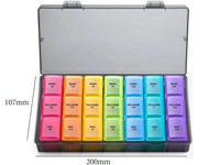 DA446 PILL ORGANIZER COLOR