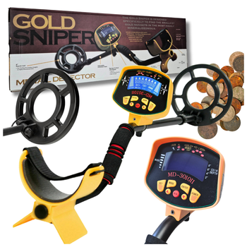 Wykrywacz metalu MD-3010II z dyskryminacją – sonda wodoodporna 