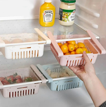 ORGANIZER do Lodówki Regulowany 20-28cm biały DA32