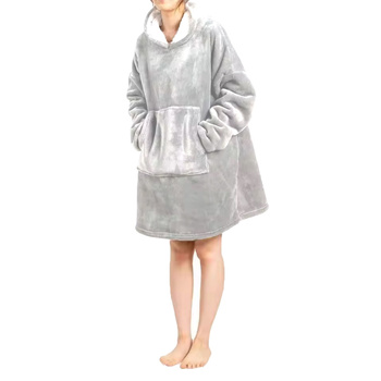 BQ82 KOC "TYPU BLUZA" 2w1 SZARY