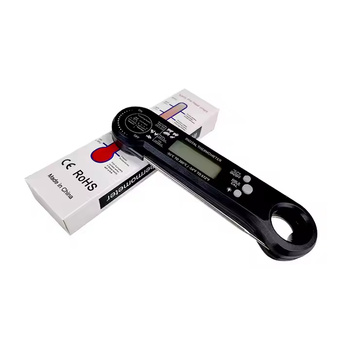 TERMOMETR szpilkowy z sondą do mięsa LCD elektroniczny 11,6 cm czarny AG254G