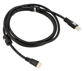 KABEL do Przesyłu Wysokiej Jakości Obrazu HDMI- miniHDMI 1.4B 200cm Gold czarny HD21 