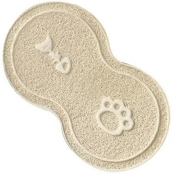 DA152B MATA POD MISKĘ DLA PSA KOTA BEŻ