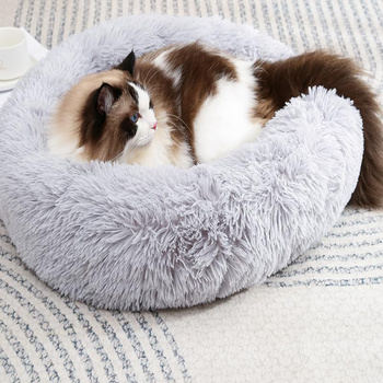 AG602P LEGOWISKO PIES KOT 95 CM SZARE