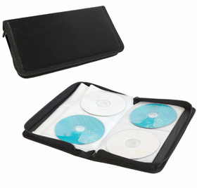 ORGANIZER na Płyty DVD CD ETUI na 80 płyt POKROWIEC czarny AG428