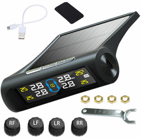 System TPMS 4 Czujniki Ciśnienia Powietrza w Oponach oraz Temperatury Opon AG678