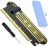 ADAPTER dysku M.2 NVMe do płyty głownej komputera slot PCI-e 4.0 x16 AK342