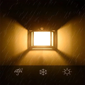 Kinkiet solarny LED retro z czujnikiem zmierzchu – lampa ogrodowa elewacyjna E27