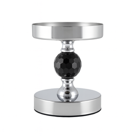 DA191B KOMPLET 3 ŚWIECZNIKÓW CZARNY