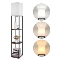 ZD178 STOJĄCA LAMPA PODŁOGOWA Z PÓŁKAMI