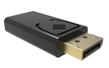 Adapter DisplayPort do HDMI, Full HD 1080p, Plug & Play, szybka transmisja 10,8 Gb/s 