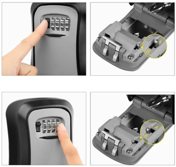 AG613E KASETKA NA KLUCZE ZAMEK SZYFR