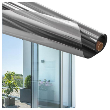 Folia lustro weneckie na okno 80×100 cm – samoprzylepna, UV, termo