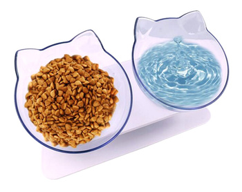 AG684B PODWÓJNA MISKA DLA KOTA