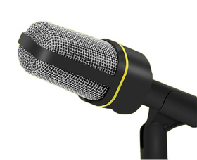 AK143C MIKROFON Z UCHWYTEM STATYW