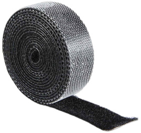 Zwijany ORGANIZER na Kable Maskownica Taśma 5m czarny AG736