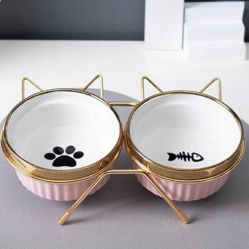 DA539A ZESTAW 2x300ml MISKA DLA KOTA PSA