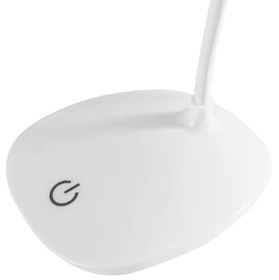 Lampka biurkowa LED dotykowa USB z regulacją jasności 3 tryby biała