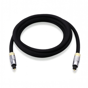 Kabel optyczny Toslink – audio HQ 3 m, czarny, do TV i soundbara