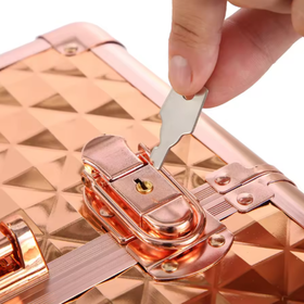 CA40A KUFEREK KOSMETYCZNY DUŻY ROSE GOLD