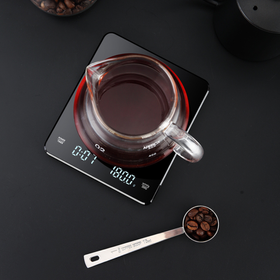 Elektroniczna waga kuchenna do kawy z timerem i dokładnością 0,1 g – USB-C, LCD
