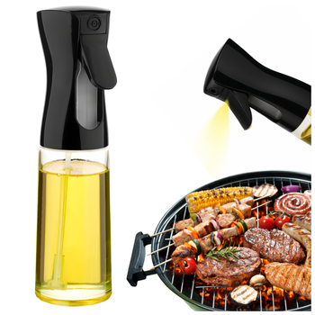 Spryskiwacz do oleju i octu 250ml – dozownik w sprayu ze szkła i stali nierdzewnej