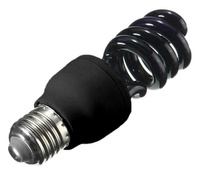 ŻARÓWKA Grzewcza UV Spiralna E27 15W 850lm czarna UV10A