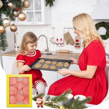 DA542 ŚWIĄTECZNE FOREMKI DO CIASTEK 8SZT