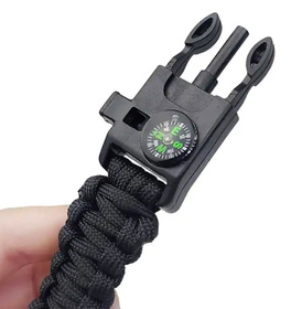 DA99 BRANSOLETKA SURVIVAL 5W1 BLACK