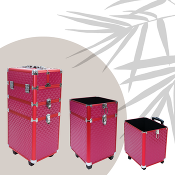 CA19E KUFER NA KÓŁKACH 3w1 61x36x25