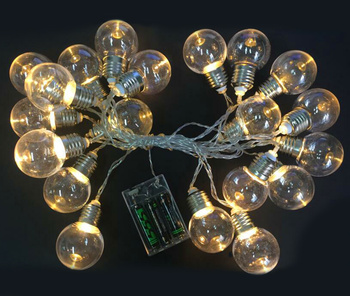 GIRLANDA ŚWIETLNA do Wnętrza i na Zewnątrz 20LED 520cm ZD93