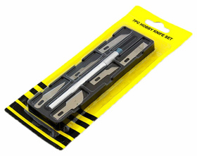 AG607A NOŻYK SKALPEL + OSTRZA 6 SZT