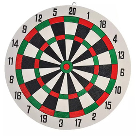 DWUSTRONNA TARCZA do Rzutek Dart 30cm + Rzutki x 3 AG144E